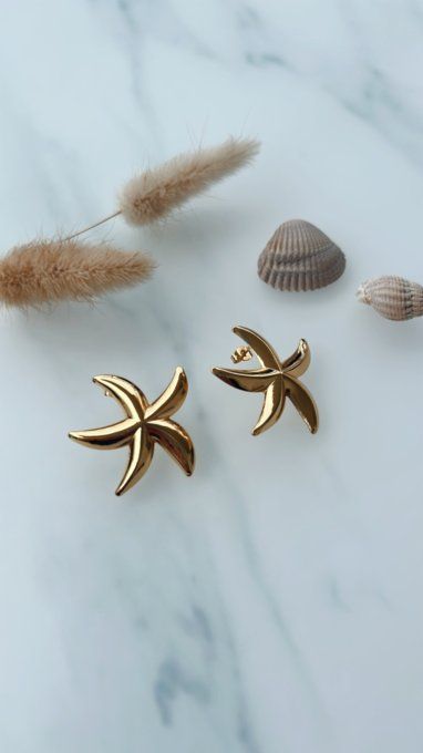 Boucles d'oreilles Ambre